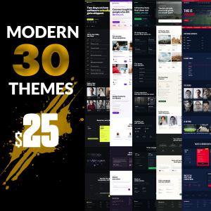 Modern 30 Creative Themes
